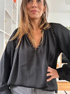 New Loëla Blouse Amik BLACK
