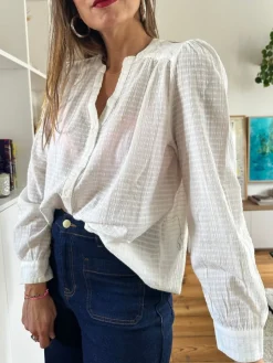 Sale Loëla Blouse Bailey BLANC