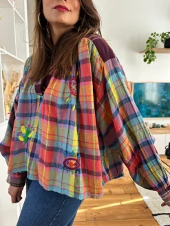 Best Loëla Blouse Funny CARREAUX