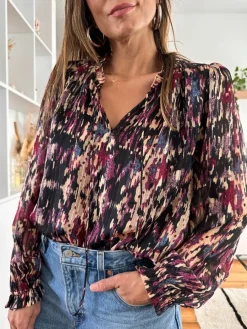 Discount Loëla Blouse Lana NOIR