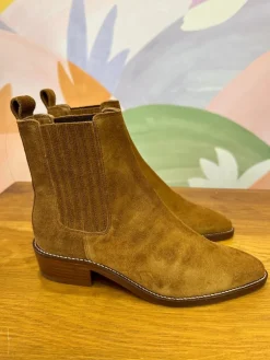 Hot Loëla Bottines Georgia CAMEL