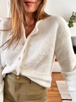 Fashion Loëla Cardigan Narnia ECRU
