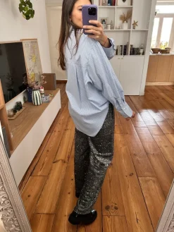 Cheap Loëla Chemise Deloni RAYURES BLEU