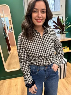 Cheap Loëla Chemise Jack VICHY NOIR