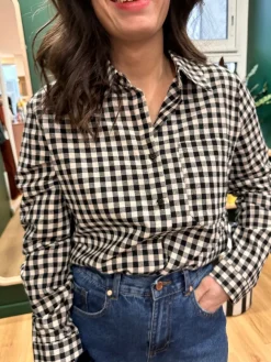 Cheap Loëla Chemise Jack VICHY NOIR