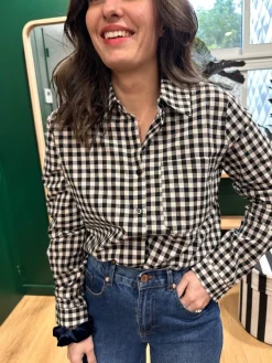 Cheap Loëla Chemise Jack VICHY NOIR