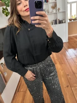 Store Loëla Chemise Livia NOIR