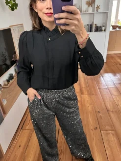 Store Loëla Chemise Livia NOIR