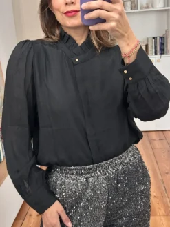 Store Loëla Chemise Livia NOIR