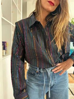 New Loëla Chemise Shalow NOIR