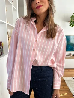 Shop Loëla Chemise Sienna NUDE