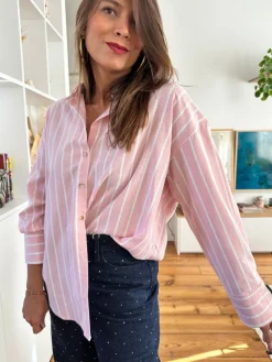 Shop Loëla Chemise Sienna NUDE