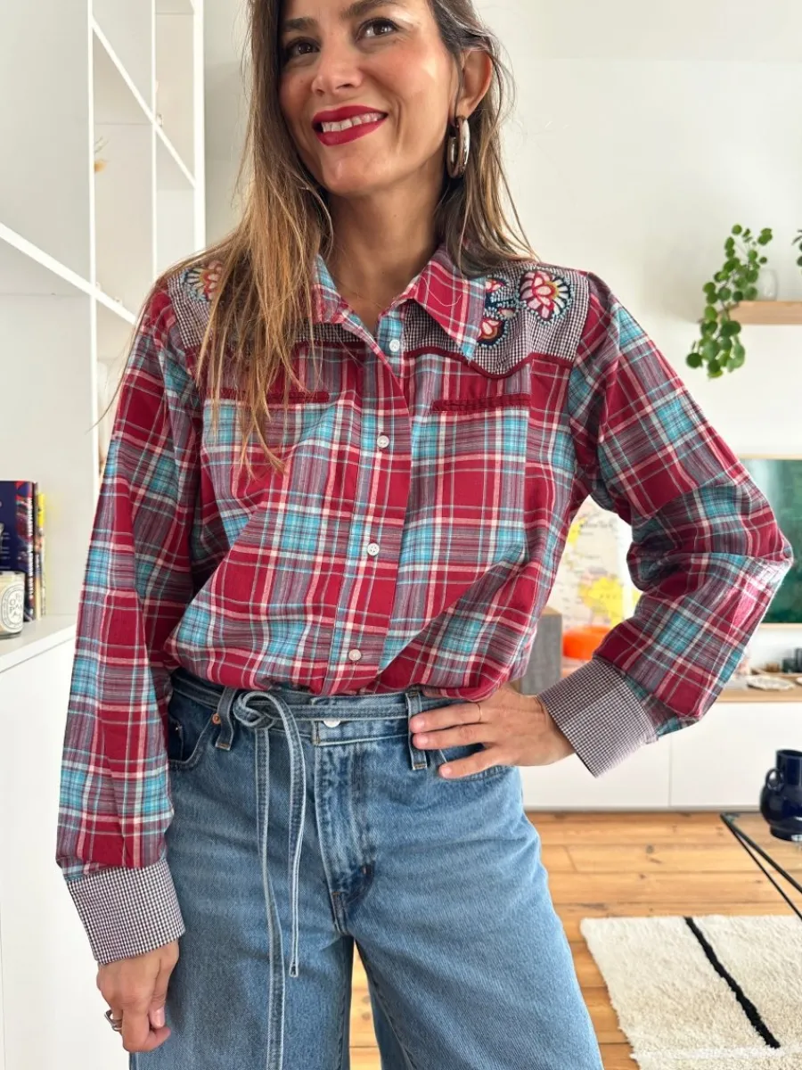 Best Loëla Chemise Sotalie ROUGE