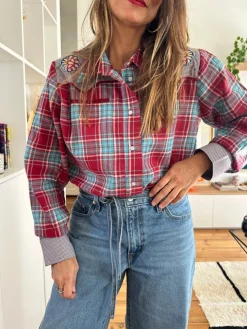 Best Loëla Chemise Sotalie ROUGE