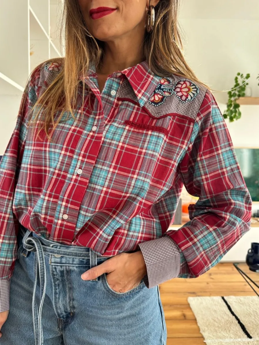 Best Loëla Chemise Sotalie ROUGE