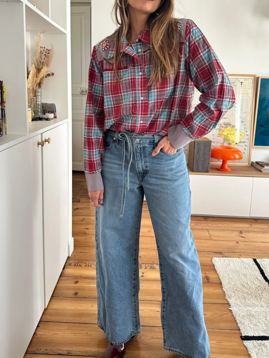 Best Loëla Chemise Sotalie ROUGE