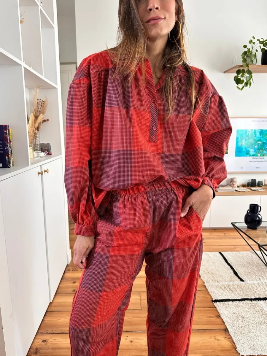 Flash Sale Loëla Chemisier Belinda BRIQUE