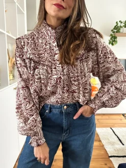 Fashion Loëla Chemisier Sixtine BORDEAUX