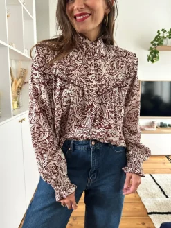 Fashion Loëla Chemisier Sixtine BORDEAUX