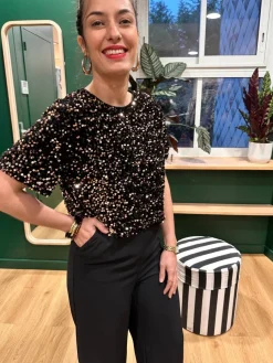 Shop Loëla Combinaison Celeste DORE