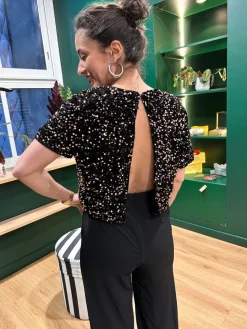 Shop Loëla Combinaison Celeste DORE