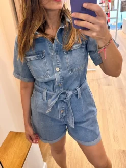 Best Loëla Combishort Colombe DENIM CLAIR