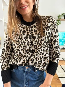 Hot Loëla Gilet Lesavana NOIR