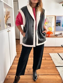 Best Sale Loëla Gilet Yon NOIR