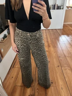 New Loëla Jeans Pietro LEOPARD