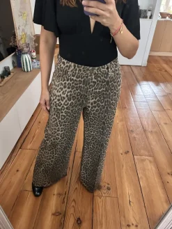 New Loëla Jeans Pietro LEOPARD