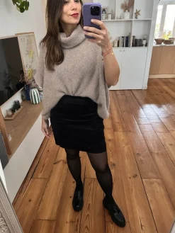 Best Sale Loëla Jupe Clemence NOIR