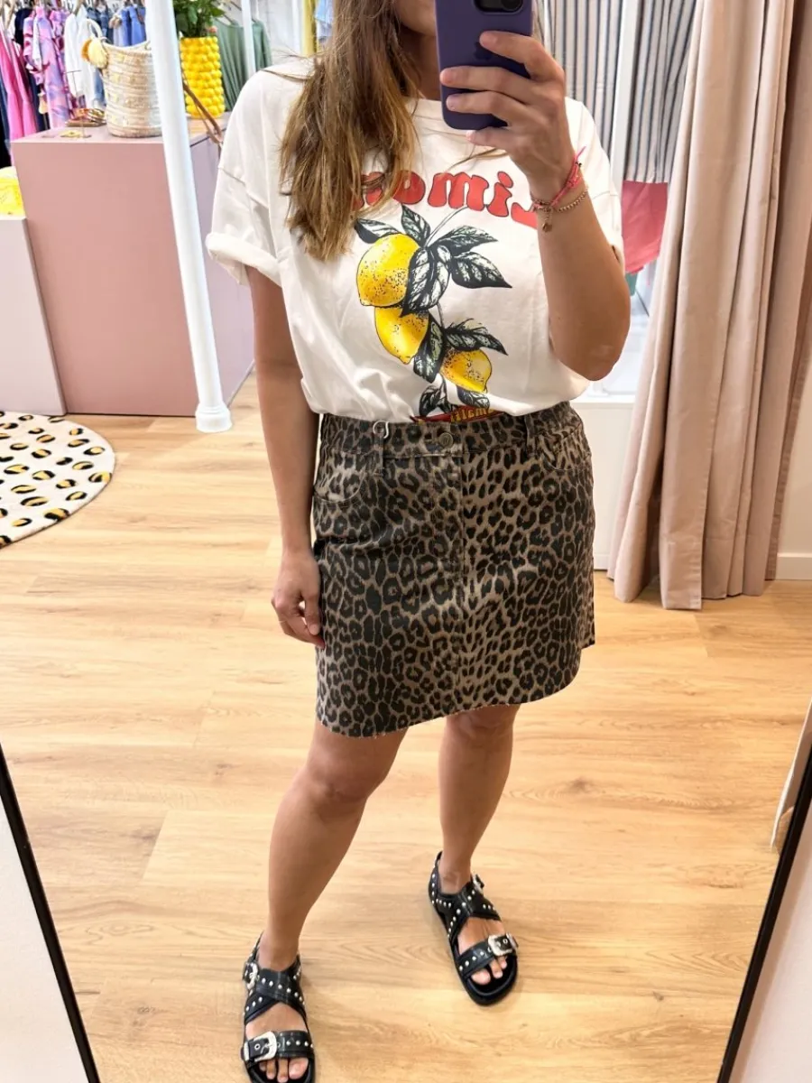 Flash Sale Loëla Jupe Jasy LEOPARD