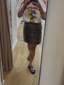 Flash Sale Loëla Jupe Jasy LEOPARD