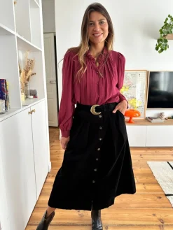 Flash Sale Loëla Jupe Kelly NOIR