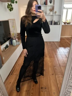 Shop Loëla Jupe Rim NOIR