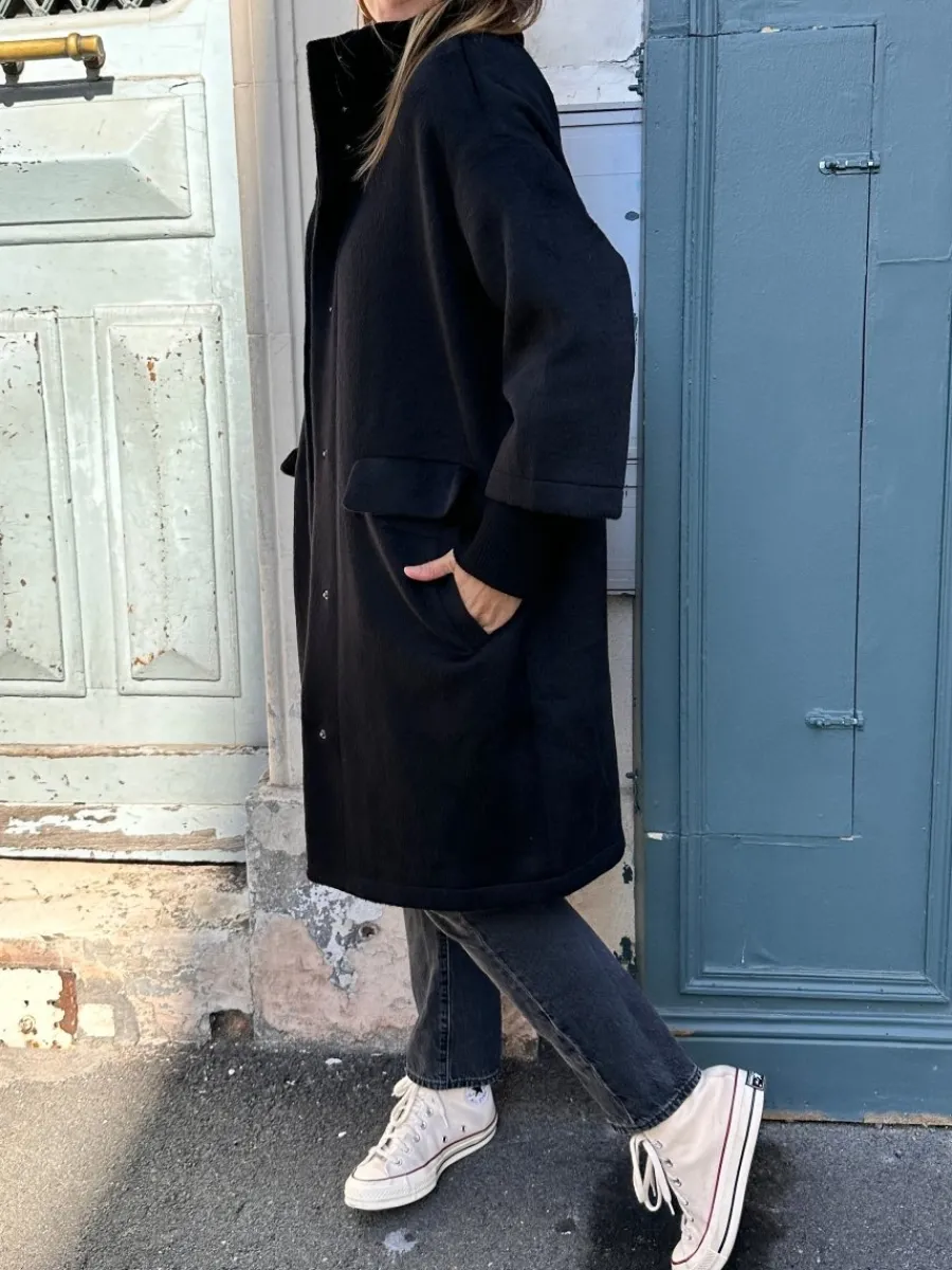 Clearance Loëla Manteau Jordan NOIR
