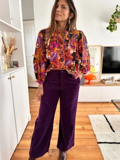 Clearance Loëla Pantalon Ainhoa PURPLE