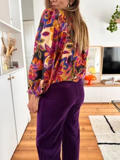 Clearance Loëla Pantalon Ainhoa PURPLE