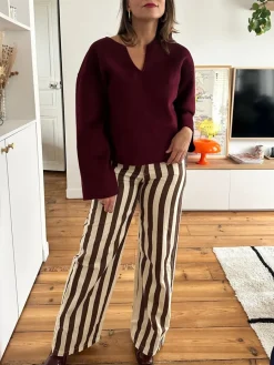 Outlet Loëla Pantalon Angele CHOCOLAR