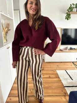 Outlet Loëla Pantalon Angele CHOCOLAR