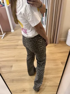 Outlet Loëla Pantalon Barbara LEOPARD