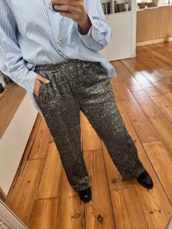 Flash Sale Loëla Pantalon Grace ANTHRACITE