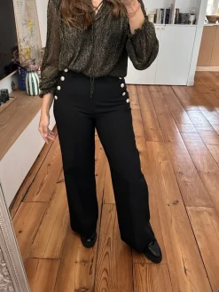 Fashion Loëla Pantalon Lennon NOIR