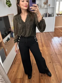 Fashion Loëla Pantalon Lennon NOIR
