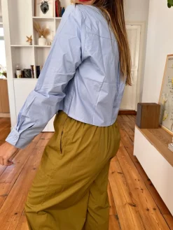 Cheap Loëla Pantalon Lenny OCRE