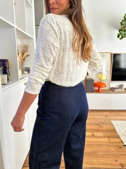 Cheap Loëla Pantalon Marlin JEAN FONCE