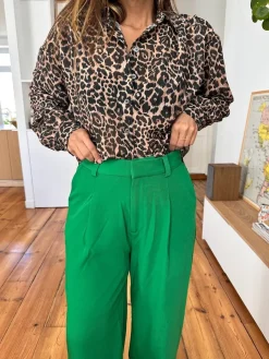 Sale Loëla Pantalon Pablo VERT