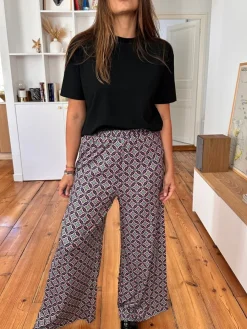 Hot Loëla Pantalon Pepe PRINT GEOMETRIQUE