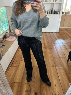 Fashion Loëla Pantalon Poppy NOIR