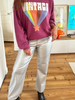 Best Loëla Pantalon Solange ARGENTE